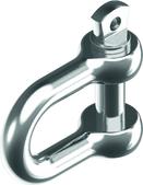 Edelstahl-Schäkel gerade Form, kurz
