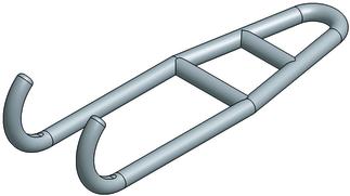 Baustahlmattenhaken, WLL 1600kg, klein