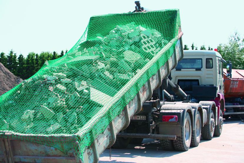 Containerabdecknetze für hohe Belastungen