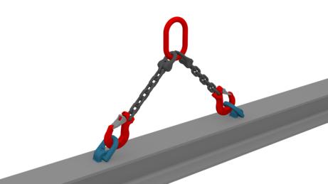 2-Strang-Kettenaufhängung mit VLBS