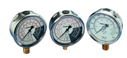 Druck- und Kraftmanometer, alle Zylinder