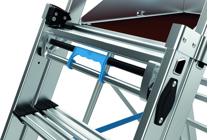 Schnelle Höhenverstellung mit 1-Hand-Griff