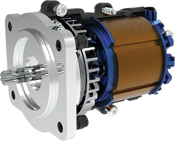 Der leistungsstarke, bürstenlose Motor