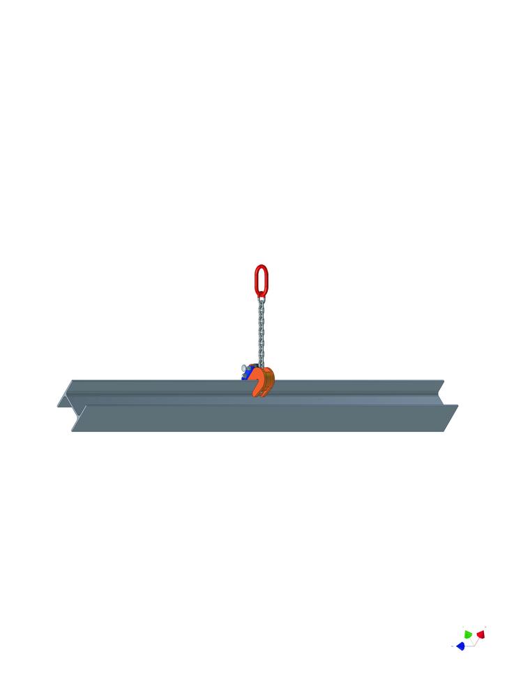 Spezialklemme Startec11, 1500kg, 6-12mm