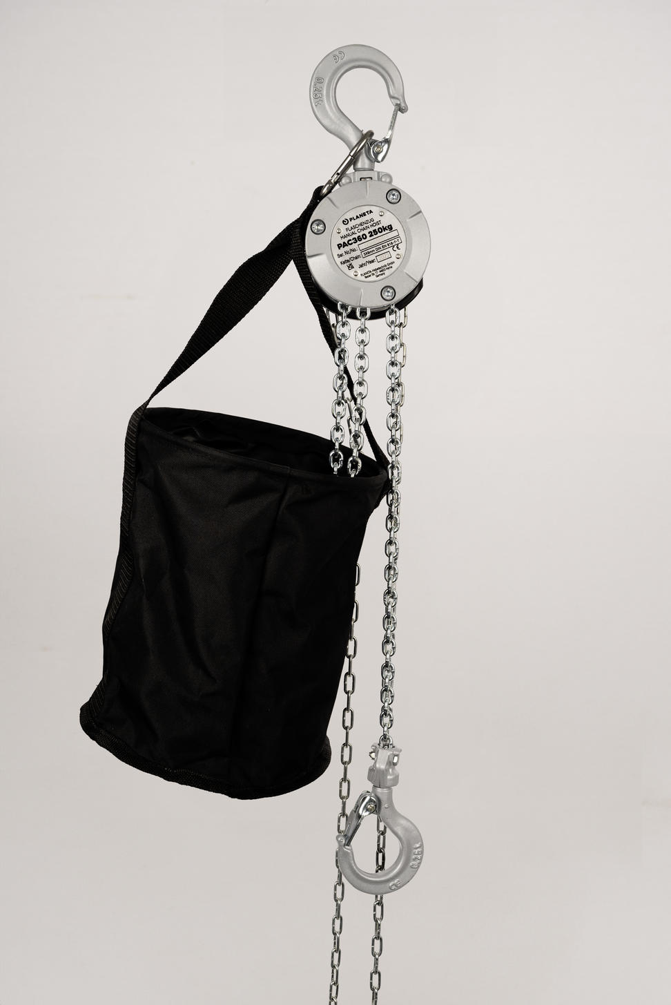 PAC Aluminium-Flaschenzug, 250 kg (Art. PAC.250)