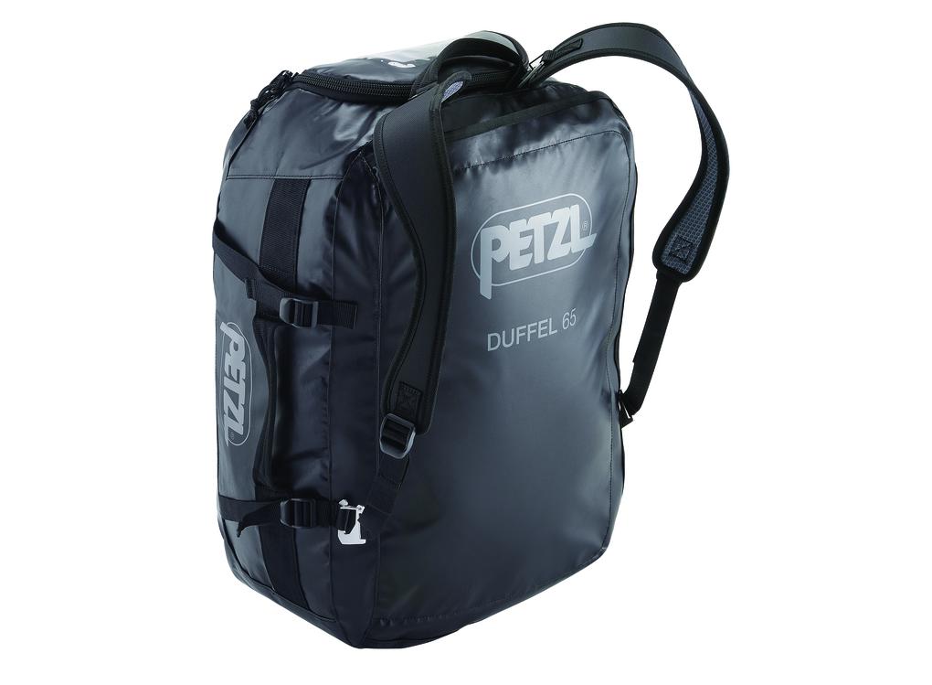 Rücken und Schultergurte sind gepolstert und anpassbar, um angenehmen Tragekomfort zu gewährleisten.