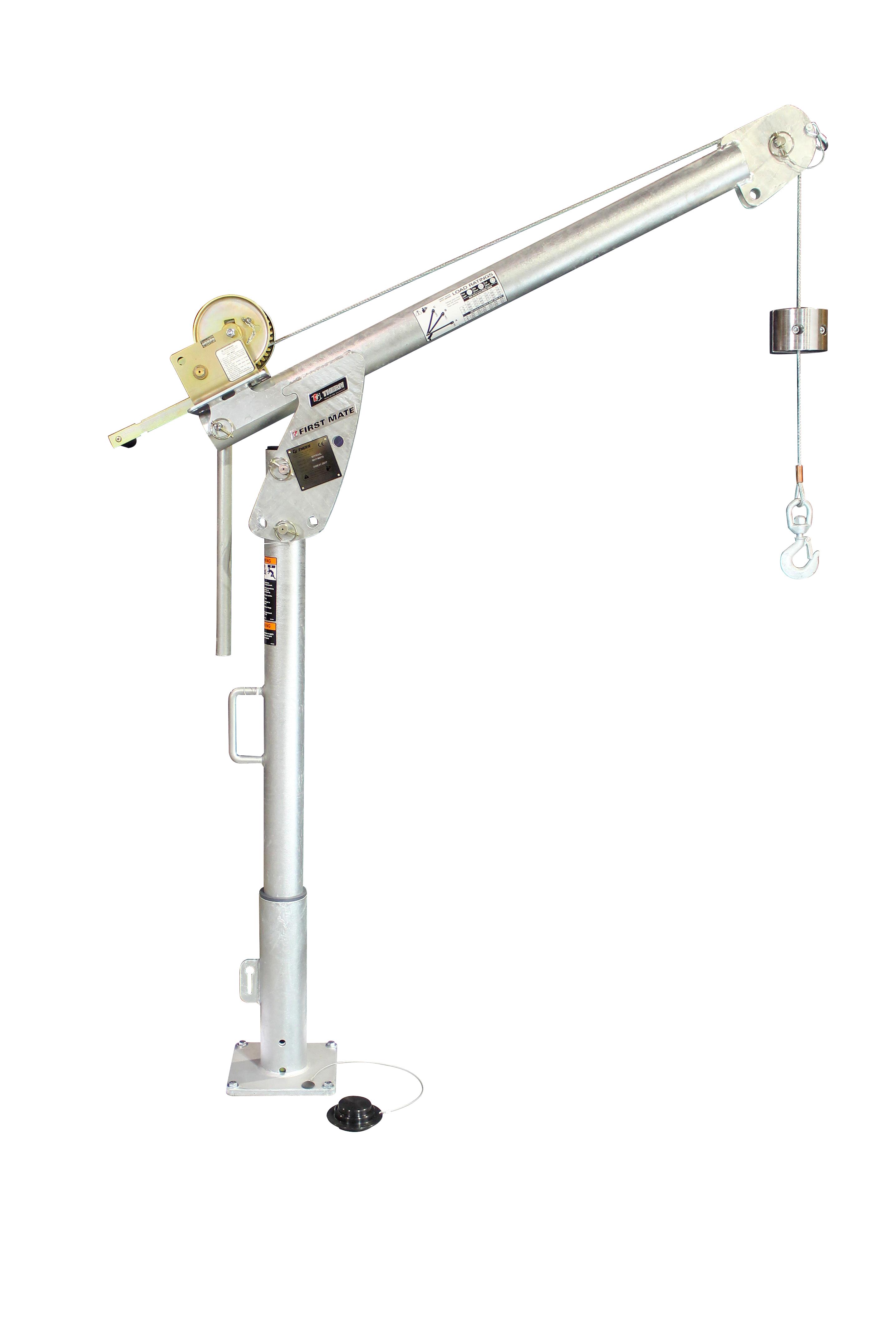 Tragbarer Davit-Kran 5PF5, verzinkt (Art. 5PF5.VZ.M1.06)