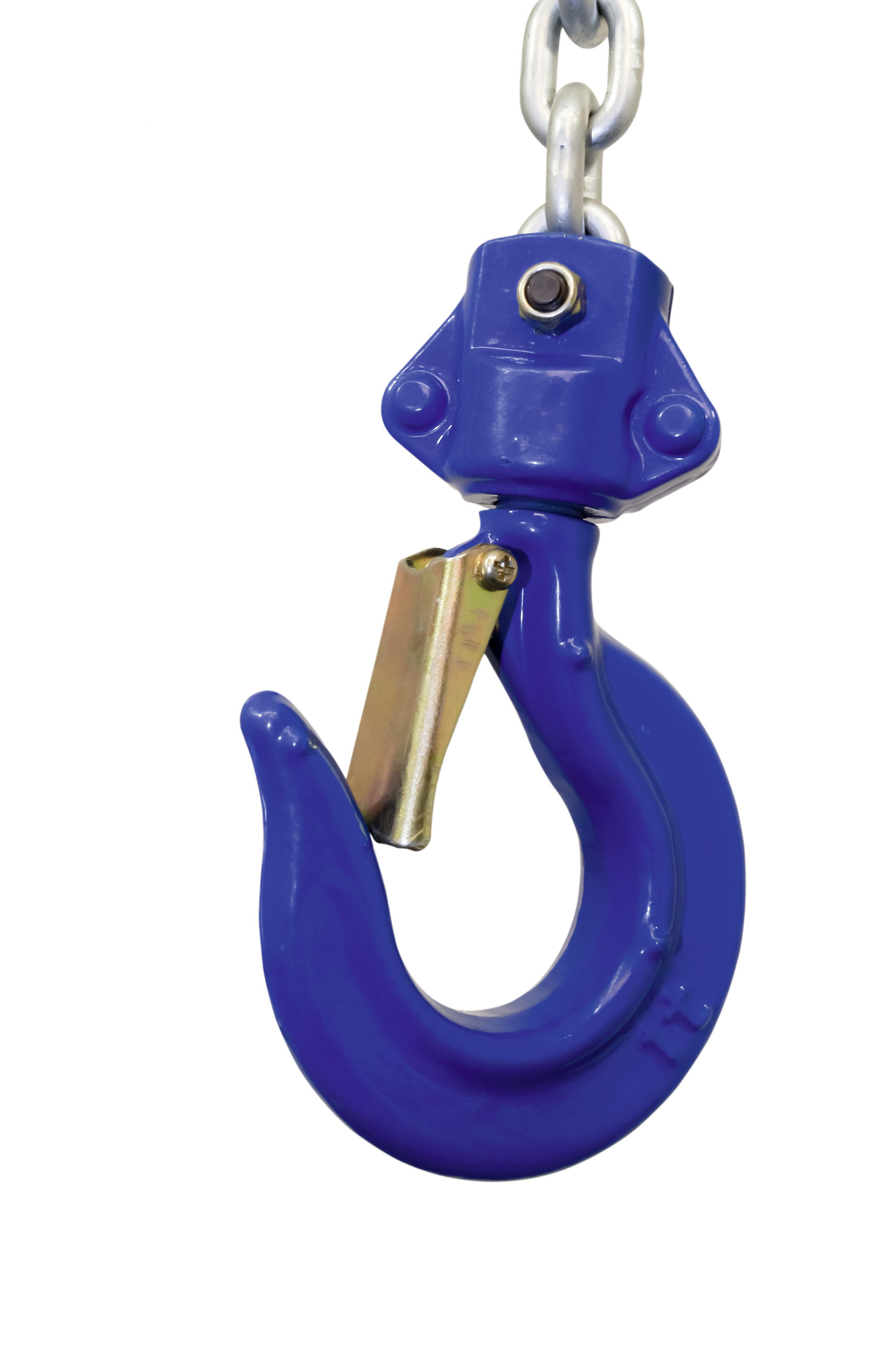 Geschmiedeter Sicherheitshaken mit passgenauer Hakensicherung