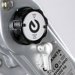 Großes, griffiges Handrad