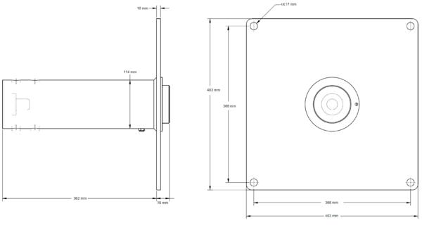 Abmessungen der Art.-Nr. 5BF10 Abmessungen der Art.-Nr. 5BF10