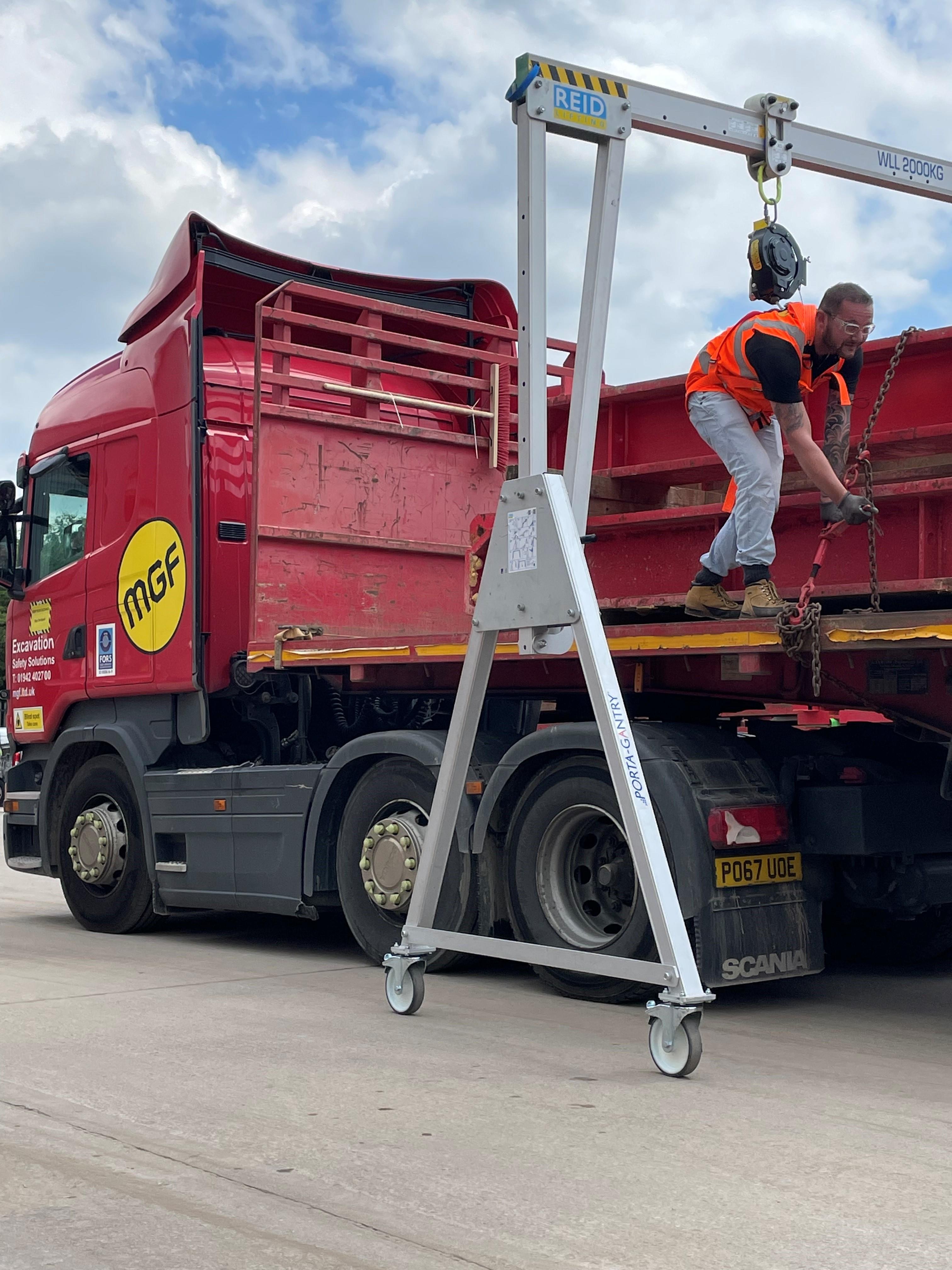 Gantry, A-Rahmen, TC4, 1000kg