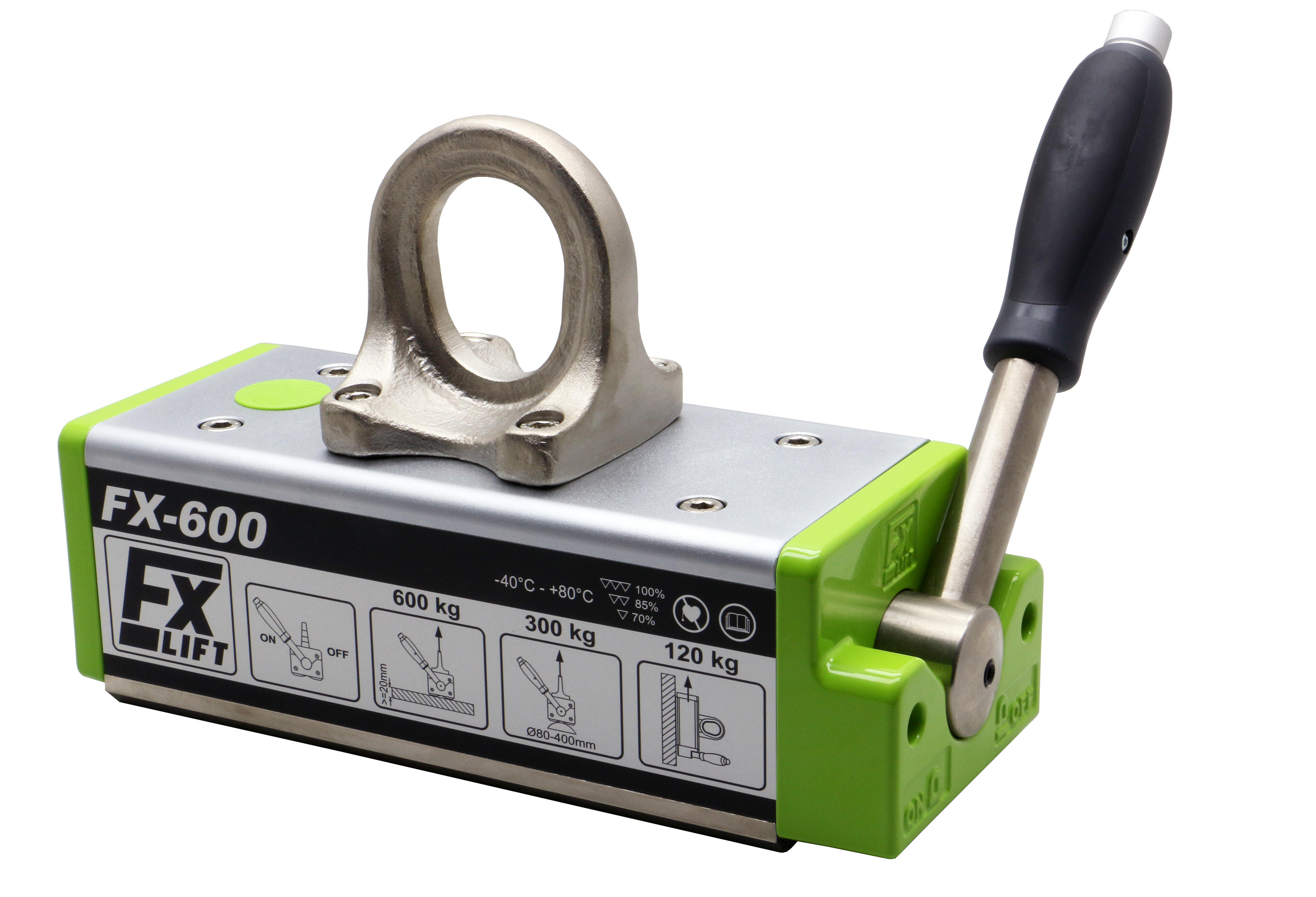 FX Lasthebemagnet mit Green Dot