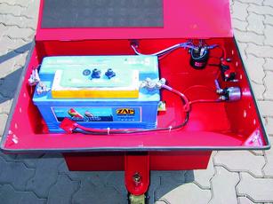 Kleinkran ITI, Batterieantr., WLL 500kg