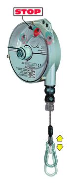 Balancer mit innenliegender Klinkensperre (Art. TCN.9346.0 bis TCN.9349.0)