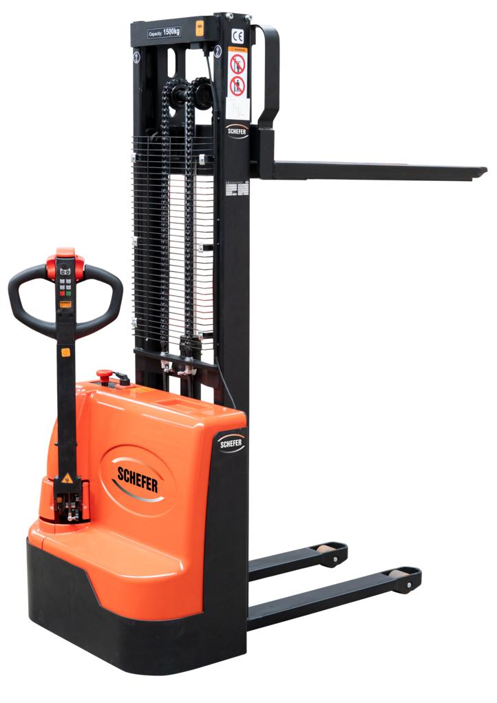 Der EGV Eco Stapler mit max. Hubhöhe 1510 mm.