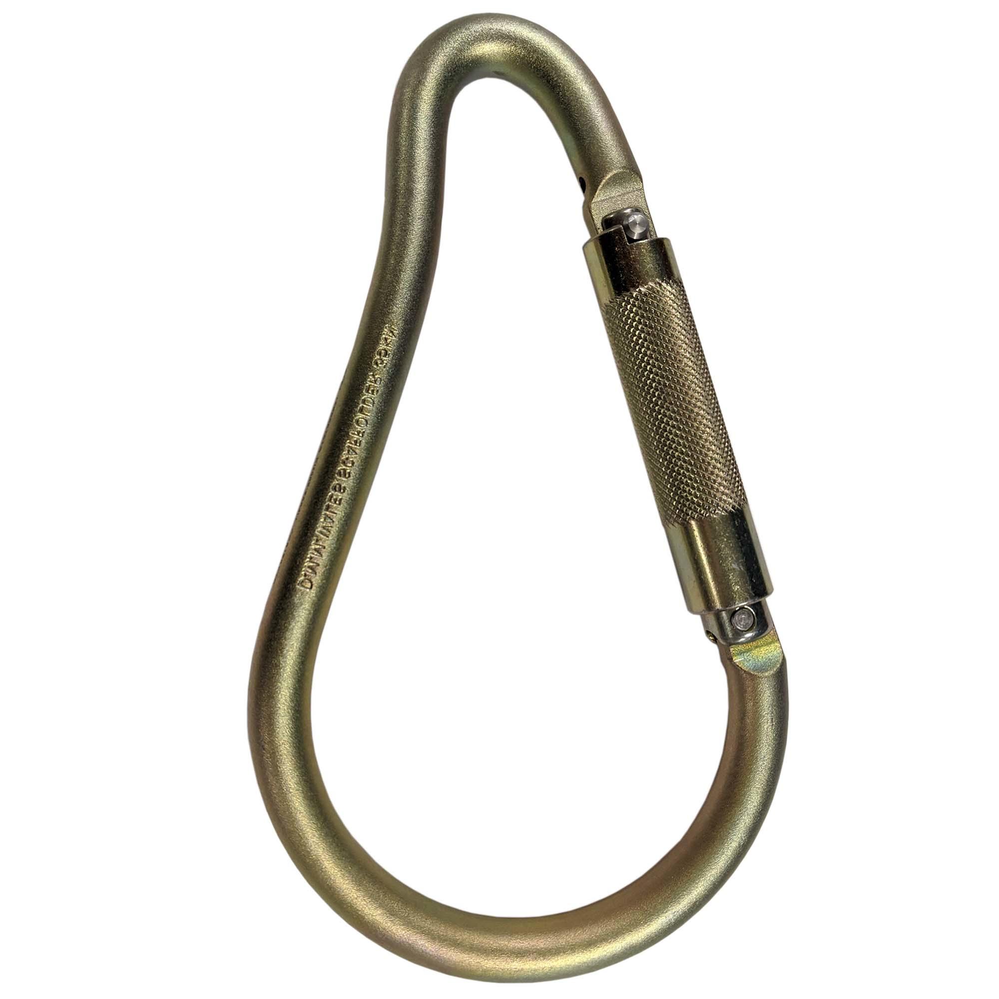 Rohrhakenkarabiner mit Twistlock C734