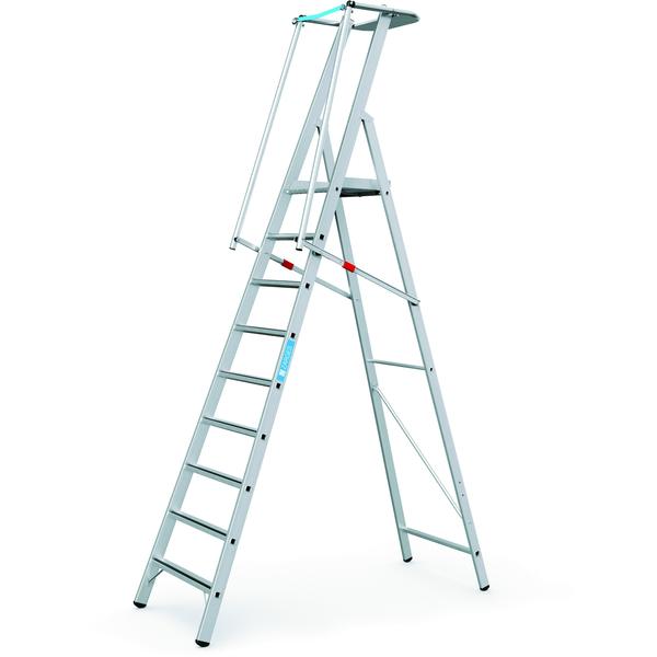 ZAP Safemaster S Gebördelte Stufen-Plattformleiter