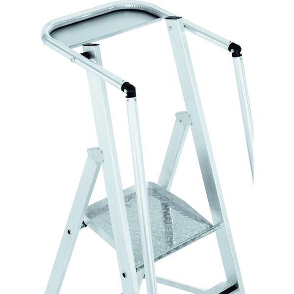 3-teiliges Geländer mit großer Ablage