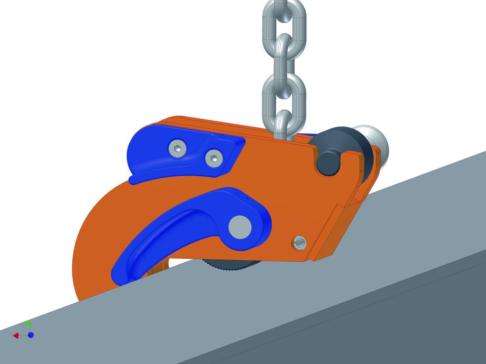 Spezialklemme Startec11, 1500kg, 6-12mm