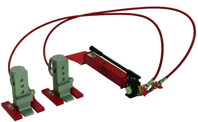 Hydraulisches Hebeset und Zubehör