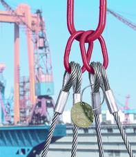 Drahtseilgehänge, 4 Strang, Sika, 8mm