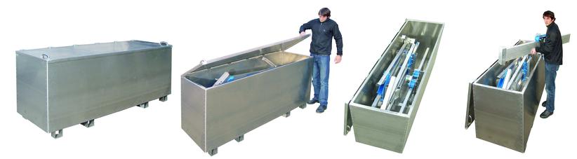 Verpack./Transportkiste,  420x68,5x120cm