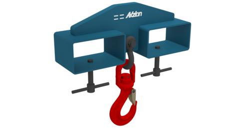 Axzion Staplertraverse mit einem Haken
