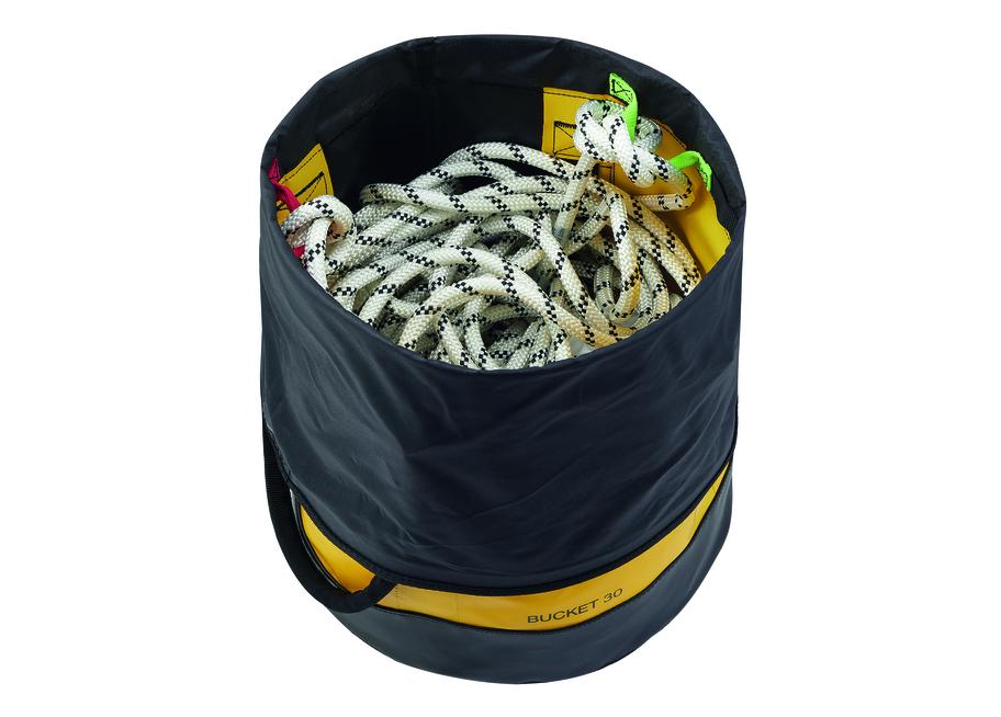 Platz für 110m Seil (mit 11mm Seildurchmesser)