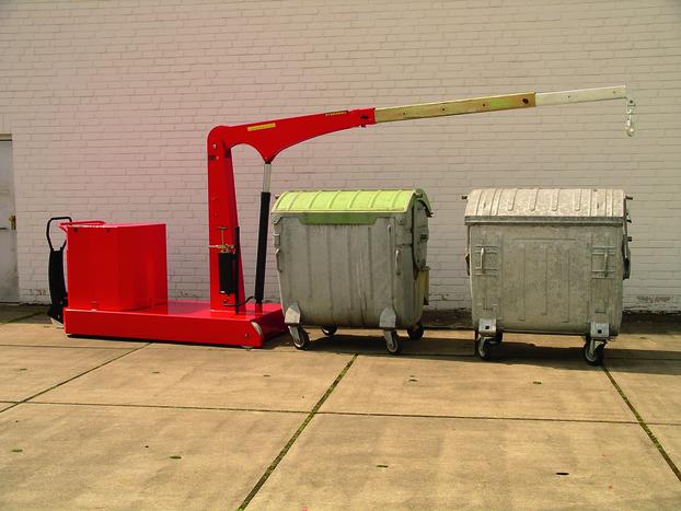 Optional erhältlicher Teleskopausleger für HB.IK