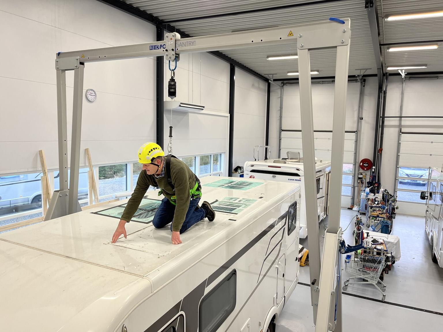 Der ideale Partner für das sichere Arbeiten in der Höhe!