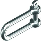 Edelstahl-Schäkel gerade Form, lang