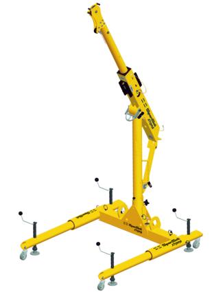 Xtracta Davit-Arm (mit modularem H-Standfuß)