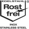 Gefertigt aus rostfreiem Edelstahl.