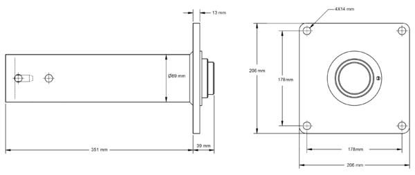 Abmessungen der Art.-Nr. 5BF5 Abmessungen der Art.-Nr. 5BF5